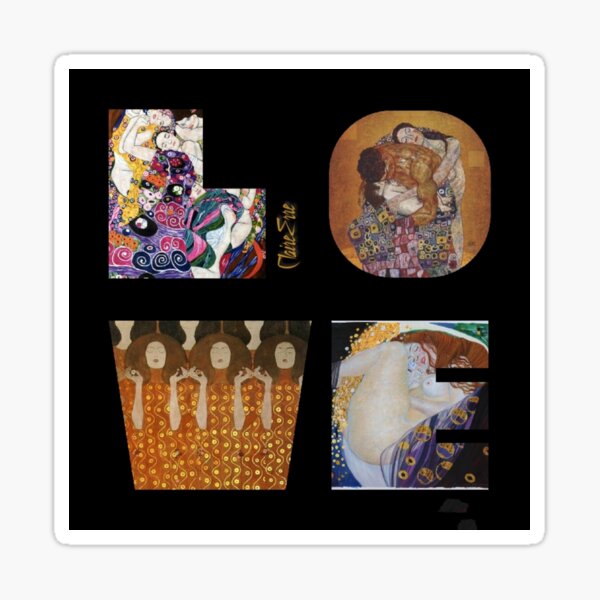 Aperçu de l'œuvre Klimt amoureux créée et vendue par Chiara Erre.