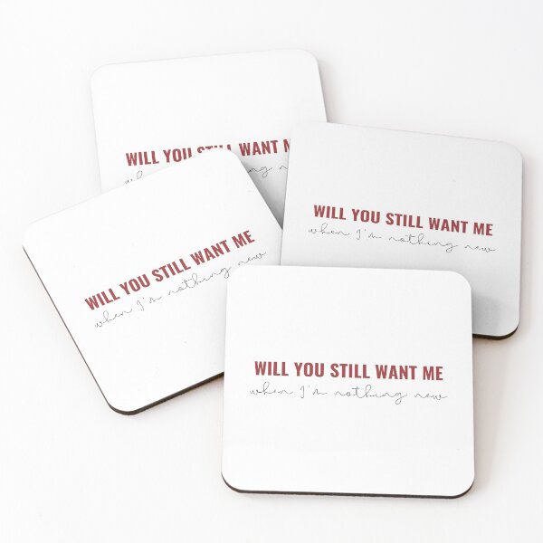 Item preview, Will you still want me when I'm nothing new - Taylor Swift  designed and sold by bombalurina.