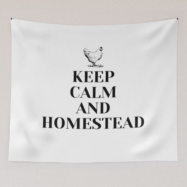 Item preview, Keep Calm and Homestead designed and sold by NextStopMT.