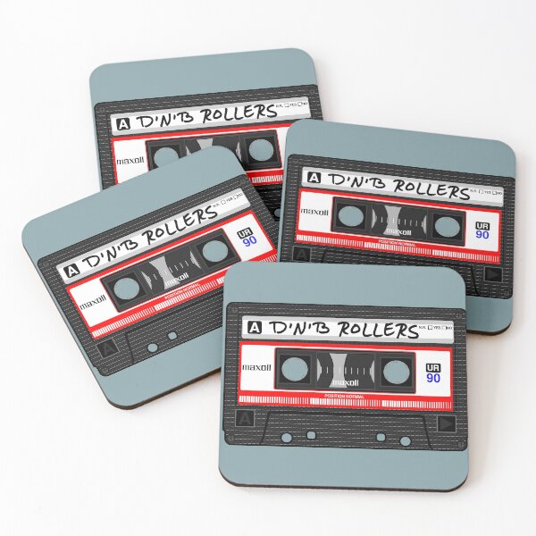 Artikelvorschau, Drum and Bass Rollers Kassette entworfen und verkauft von SwnCreations.