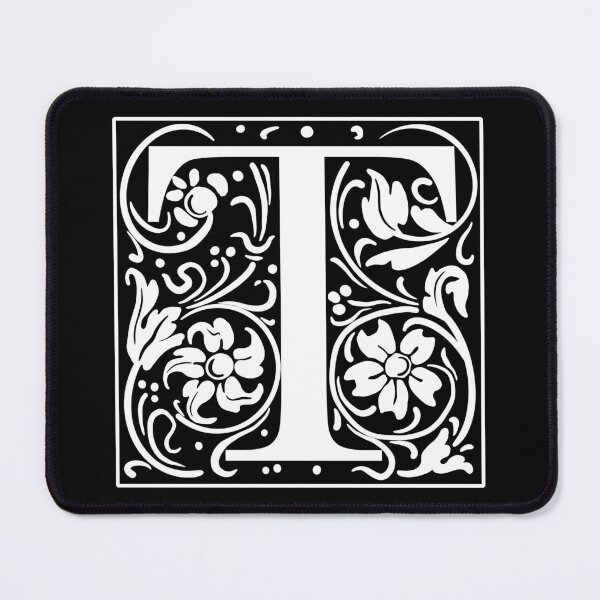Item preview, Illuminated Initial T designed and sold by rogue-design.