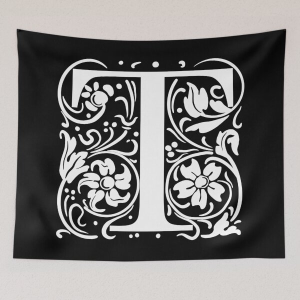 Item preview, Illuminated Initial T designed and sold by rogue-design.