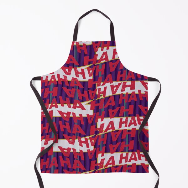 Item preview, Ha Ha Ha red and purple classic comicbook style typography designed and sold by Fashionmonger.