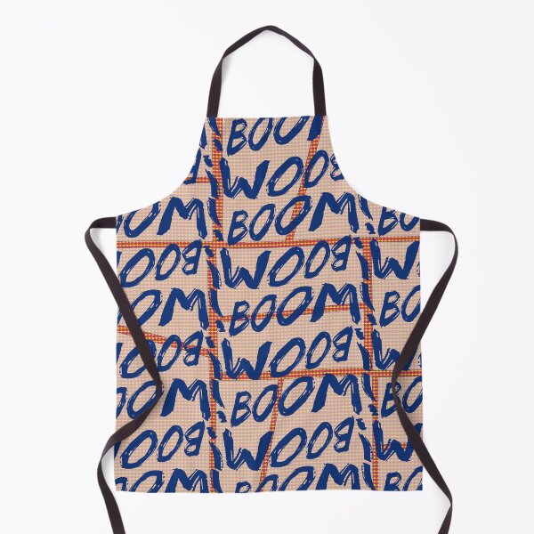 Item preview, boom red and blue classic comicbook style typography designed and sold by Fashionmonger.