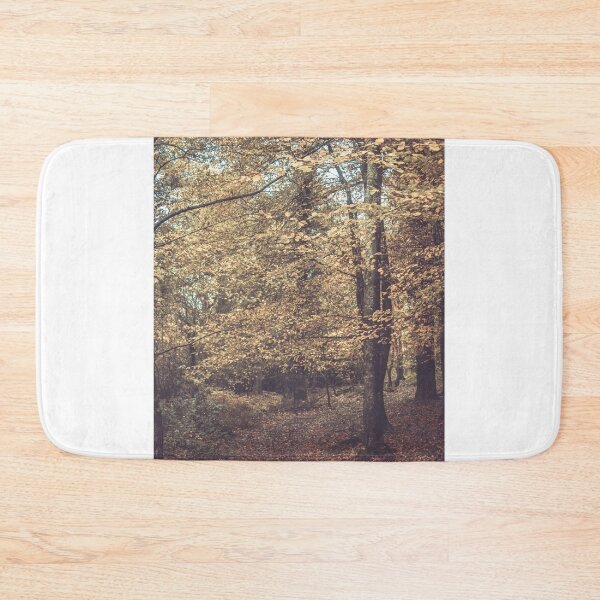 Item preview, Autumn Fall Woodland Forest Wall Art Background designed and sold by PictureThisYT.