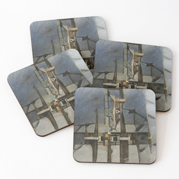 Item preview, The Watchtower Abstract art designed and sold by DiscoGypsyFish.