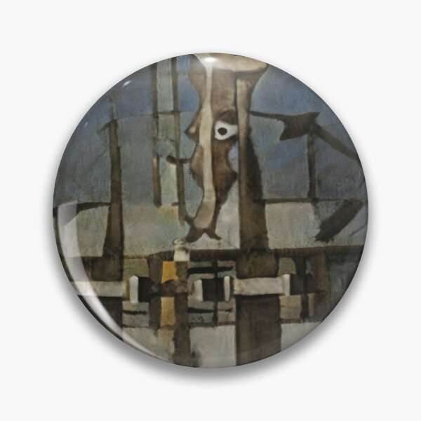 Item preview, The Watchtower Abstract art designed and sold by DiscoGypsyFish.