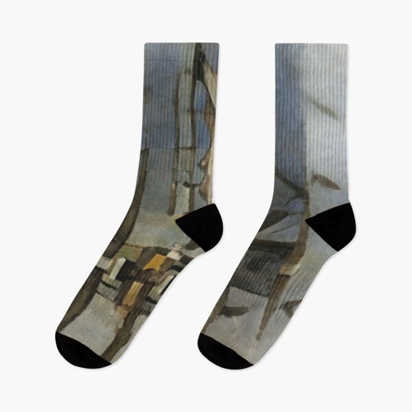 Item preview, The Watchtower Abstract art designed and sold by DiscoGypsyFish.