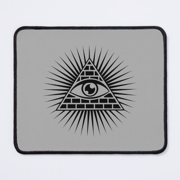 Item preview, All seeing eye, Eye of providence, triangle, pyramid, symbol omniscience designed and sold by nitty-gritty.