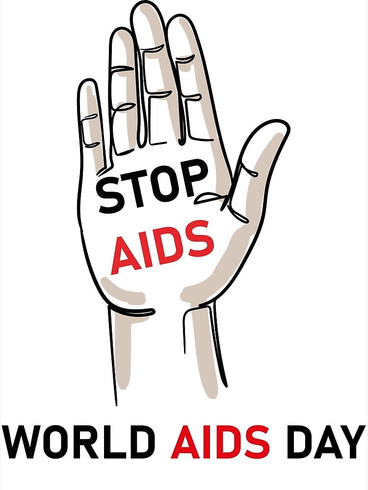 World Aids Day Drawing Cartoon Poster Backgrounds | PSD Free Download -  Pikbest