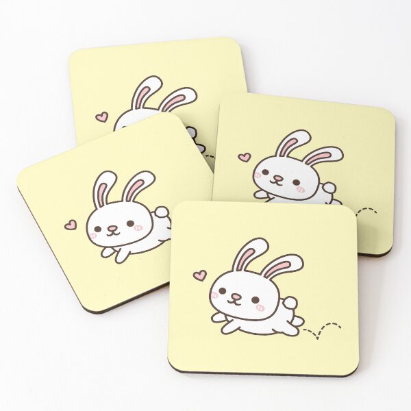 Item preview, Cute Hopping Bunny Rabbit Doodle designed and sold by rustydoodle.