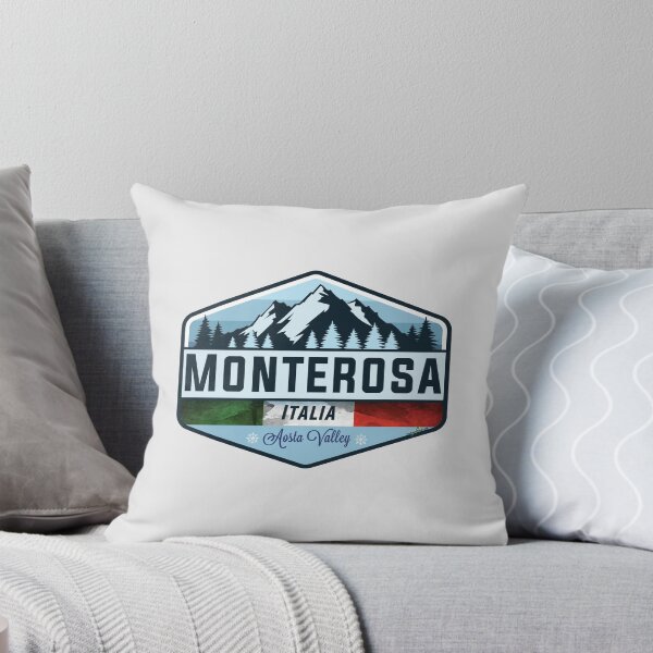 Item preview, Monterosa Ski Italy Italia Ski Skiing Sticker T-Shirt 01 designed and sold by OuterShellUK.