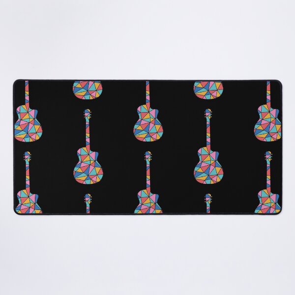 Item preview, Geometric Colorful Acoustic Guitar designed and sold by nightsworthy.