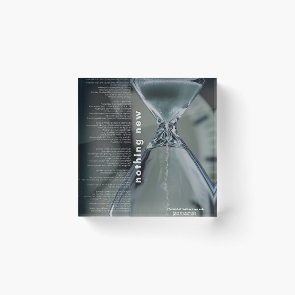 Item preview, Nothing New feat. Phoebe Bridgers (Taylor's Version) Taylor Swift Poster - Red Album Re-Recording designed and sold by jnnavas.