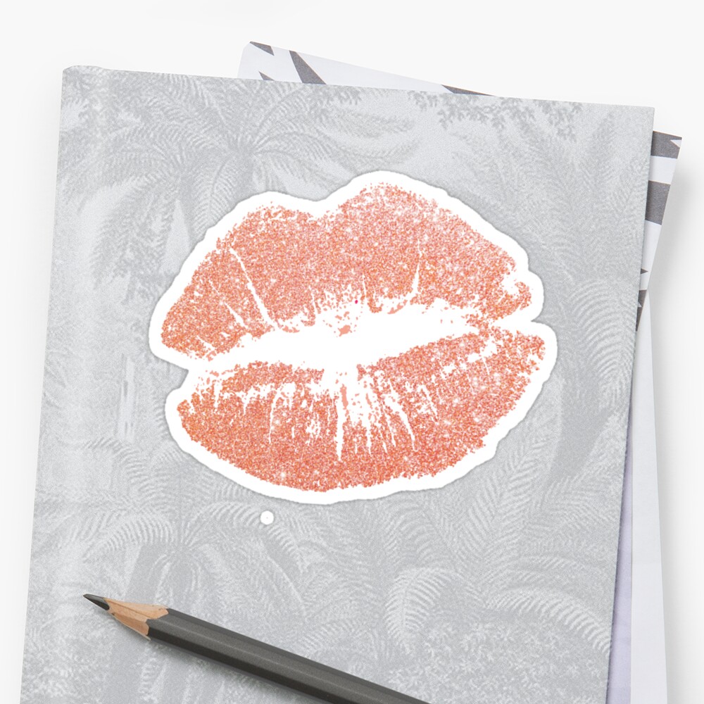 Kiss Kiss Sticker By Sassmouthprints Redbubble 0809