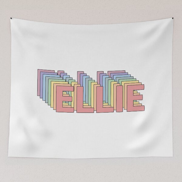 Item preview, ELLIE name personalized retro designed and sold by allysmar.
