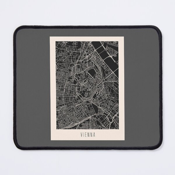 Item preview, Vienna City Street Map Dark designed and sold by Teecha.