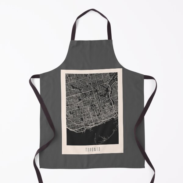 Item preview, Toronto City Street Map Dark designed and sold by Teecha.