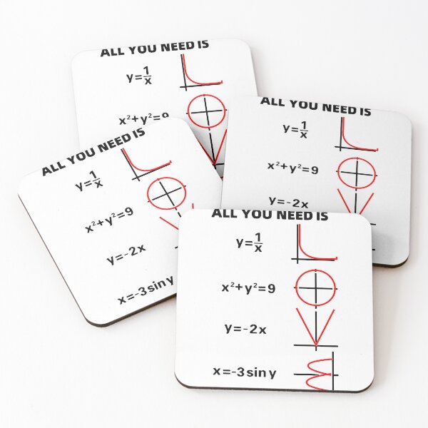 Item preview, All I need is Love Math Mathematics Equations love Art Design Happy Apparel Essential Inspiration Joy Mood Funny designed and sold by DesignByHeartUK.