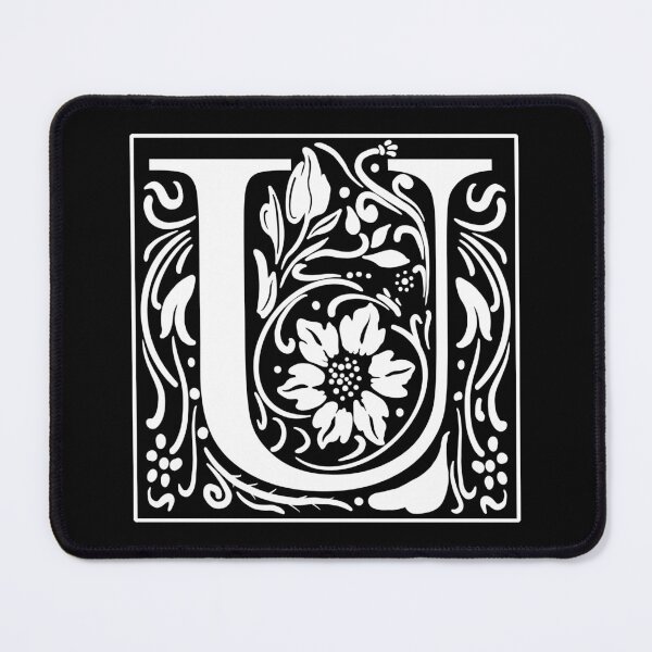 Item preview, Illuminated Initial U designed and sold by rogue-design.