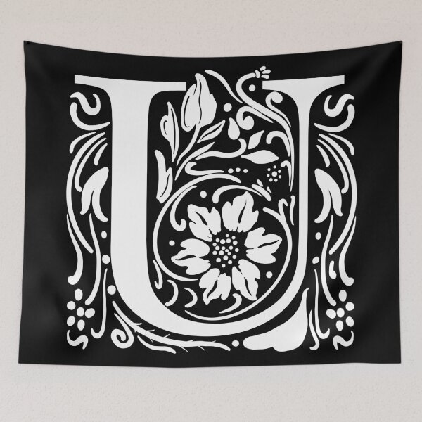 Item preview, Illuminated Initial U designed and sold by rogue-design.
