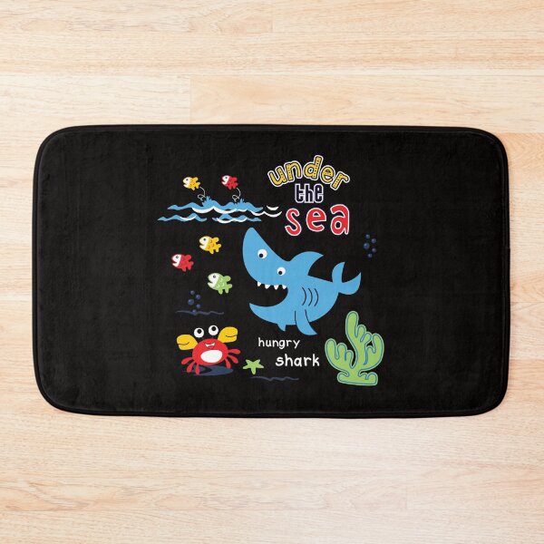 Item preview, Tiburón hambriento bajo el mar designed and sold by innazimovec.