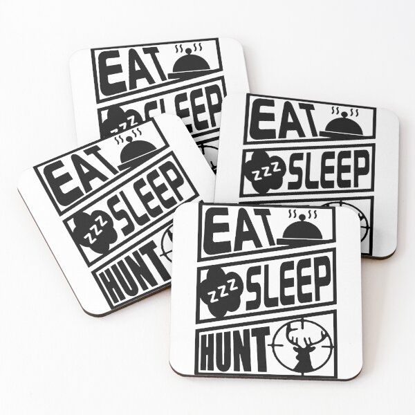 Item preview, Eat Sleep Hunting Repeat Love Deer Hunting Loving Hunting Moose Love wild Only Talent Hunting Funny Hunt Gift Premium Apparel Funny Holiday Xmas designed and sold by DesignByHeartUK.