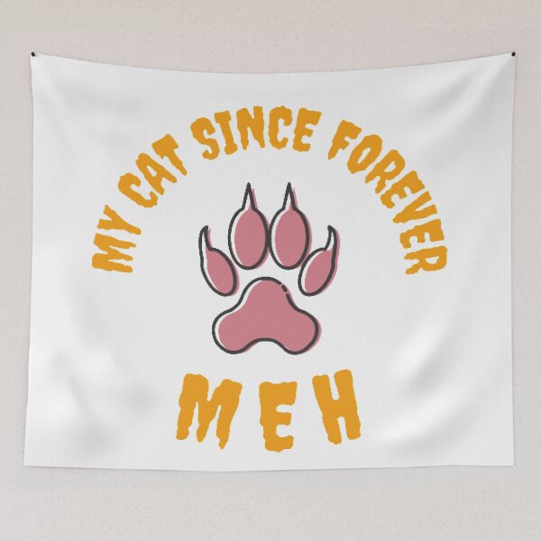 Item preview, funny meh cat designed and sold by soma5.