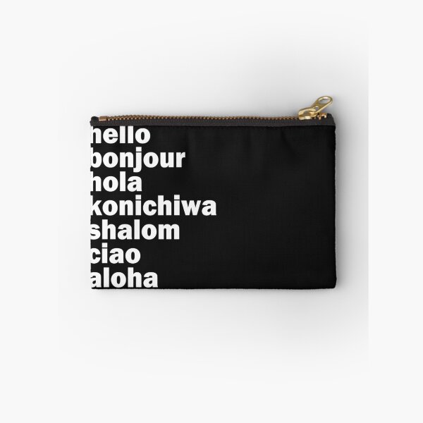 Item preview, Hello Bonjour Hola Konichiwa Shalom Aloha Ciao T-Shirt designed and sold by Essetino.