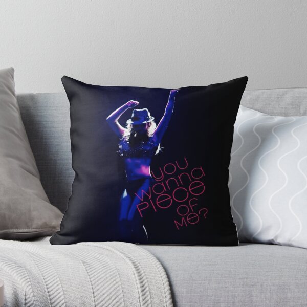YOU WANNA PIECE OF ME? Throw Pillow