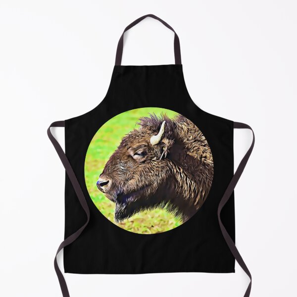 Item preview, Bison Portrait designed and sold by RevolutionInPaint.