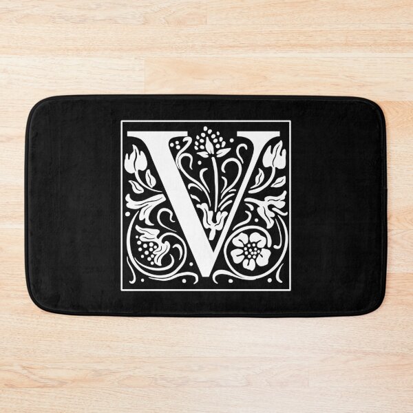 Item preview, Illuminated Initial V designed and sold by rogue-design.