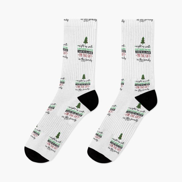 Item preview, Christmas favorite person funny sarcastic saying might as well sleep under the tree cause we all know i'm the gift in the family gift Birthday Meme boyfriend girlfriend designed and sold by joygift369.