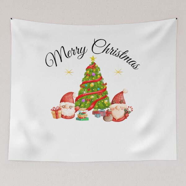 Item preview, Merry Christmas Gnomes designed and sold by Lorify.