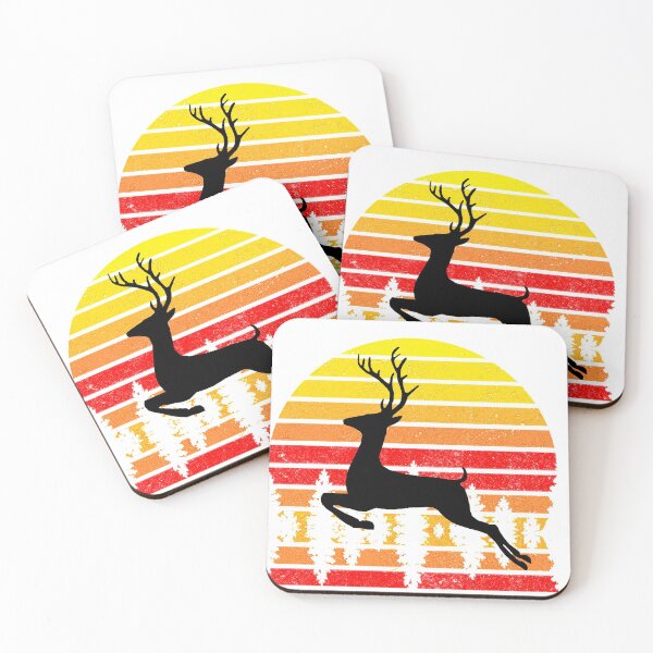 Item preview, Deer-Sunset, Essential T-Shirt  designed and sold by coccoPrints.