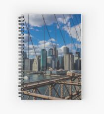 Cuaderno de espiral Brooklyn Bridge, New York, USA.