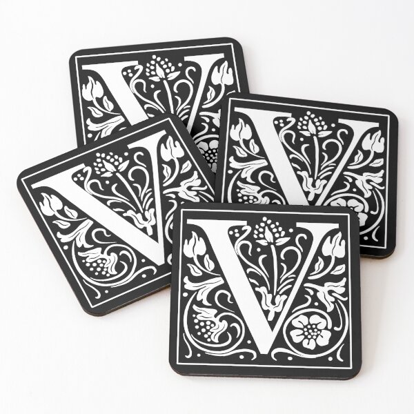 Item preview, Illuminated Initial V designed and sold by rogue-design.