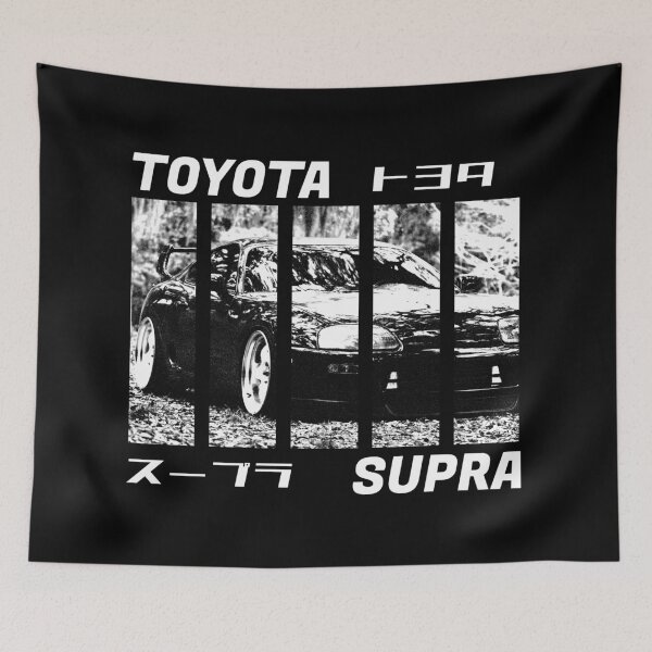 Item preview, TOYOTA SUPRA MK4 Black 'N White 3 (Black Version) designed and sold by Cero81.