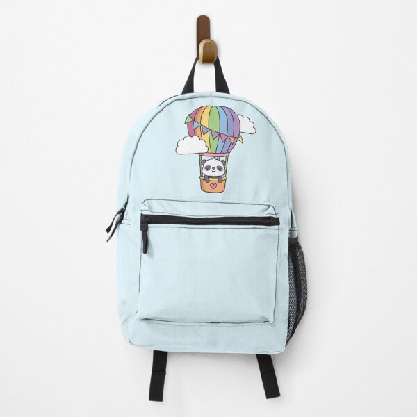 Item preview, Cute Panda In Rainbow Hot Air Balloon designed and sold by rustydoodle.