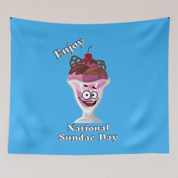 Item preview, Enjoy National Sundae Day designed and sold by AnnaBBS.