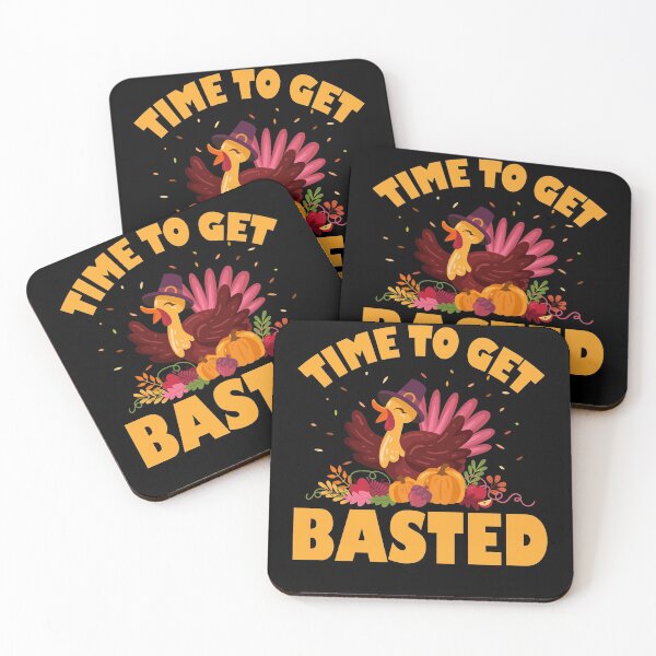 Item preview, Funny Thanksgiving, Time To Get Basted designed and sold by Fabvity.