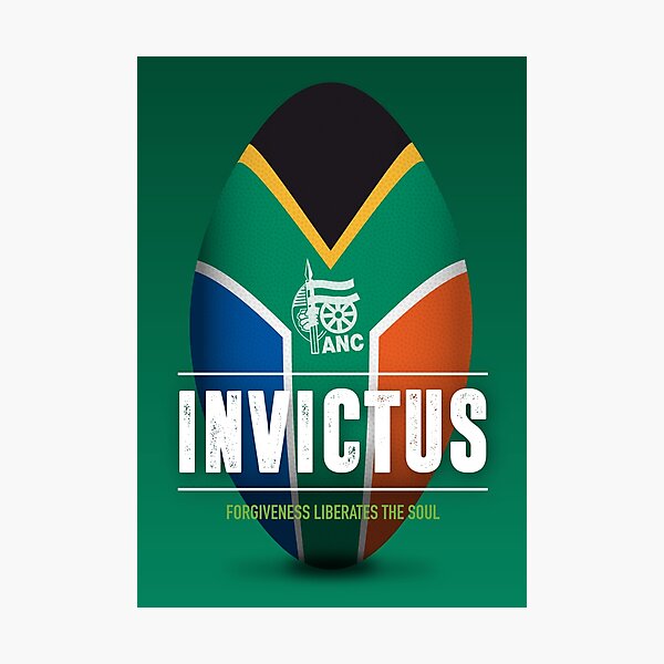 Invictus - Alternative Movie Poster Photographic Print
