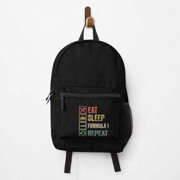 Item preview, Funny eat sleep formula 1 repeat retro vintage designed and sold by HN-ART.