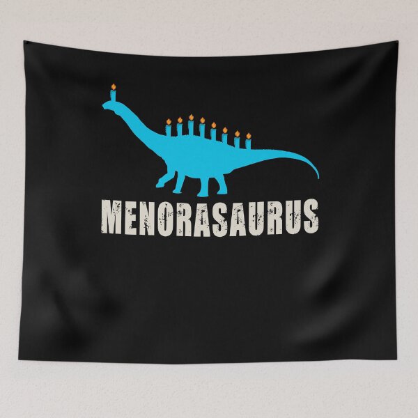 Item preview, Menorasaurus, Hanukkah Dinosaur designed and sold by Fabvity.