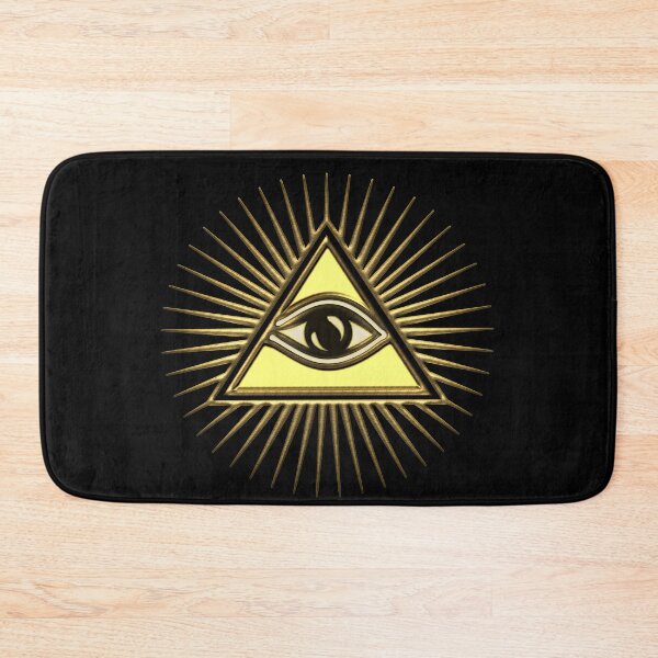 Item preview, All seeing eye, Eye of providence, triangle, pyramid, symbol omniscience designed and sold by nitty-gritty.