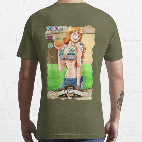 One Piece Merch - Nami Streetwear T-Shirt ANM0608 - ®One Piece Merch