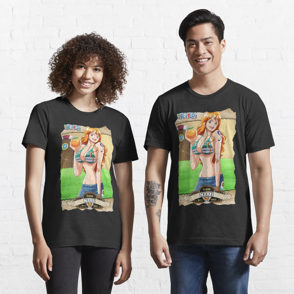 One Piece Merch - Nami Streetwear T-Shirt ANM0608 - ®One Piece Merch