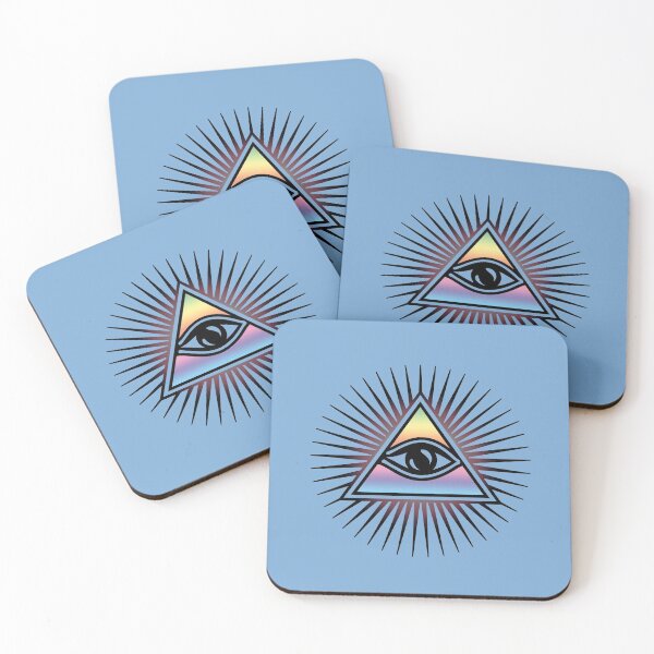 Item preview, All seeing eye, Eye of providence, triangle, pyramid, symbol omniscience designed and sold by nitty-gritty.