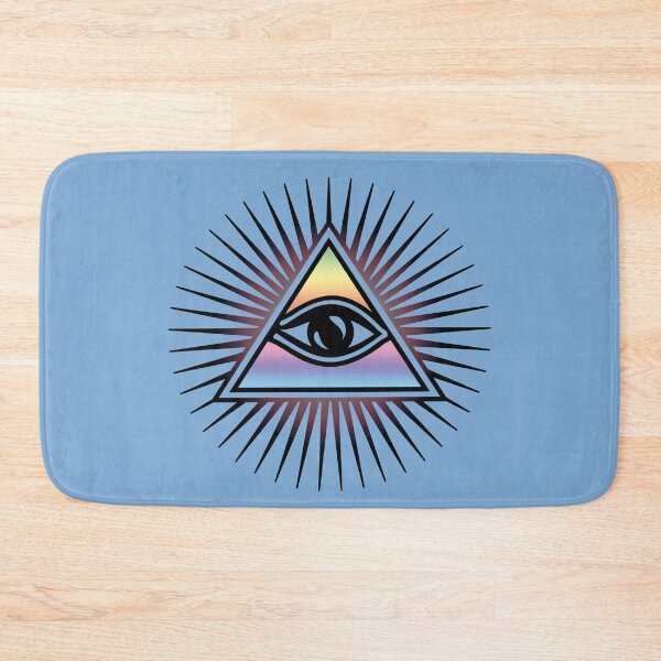 Item preview, All seeing eye, Eye of providence, triangle, pyramid, symbol omniscience designed and sold by nitty-gritty.