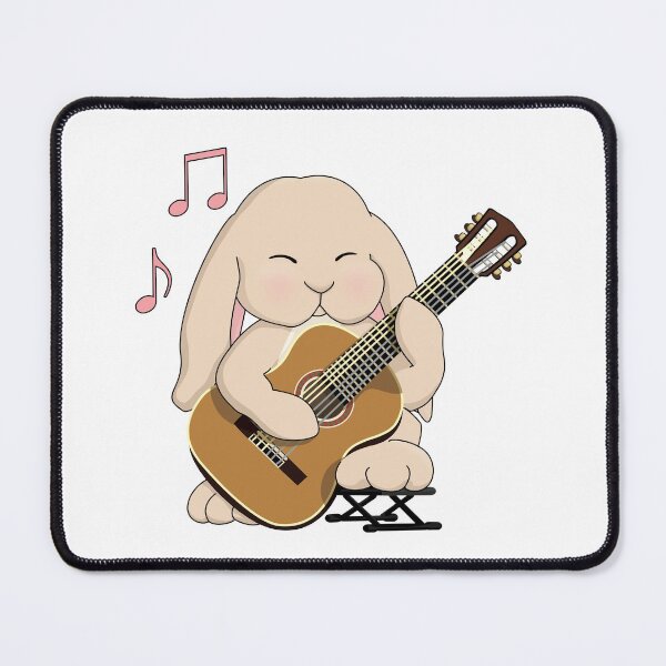 Item preview, Cute Rabbit Classical Guitar Player designed and sold by Jazznote.